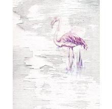 Dekoratives Wandbild mit Flamingo-Motiv