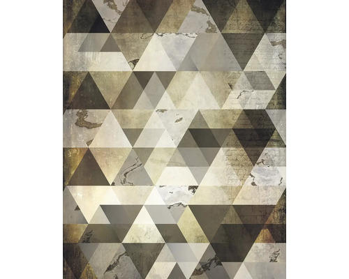 Geometrisches Dreiecksmuster für Wandgestaltung