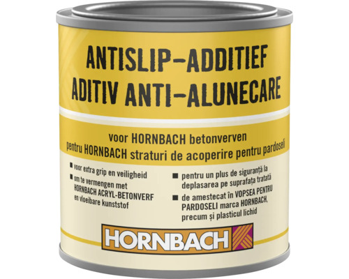 Antirutsch-Zusatz für Betonfarbe im Behälter