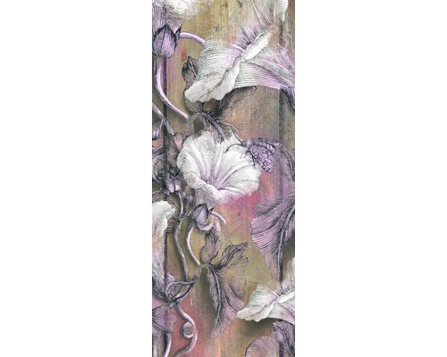 Dekorative Illustration von Blumen und Blättern