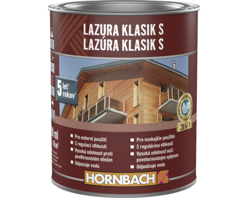 Holzlasur für den Außenbereich im Gebinde