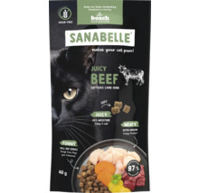 Sanabelle Katzenfutter mit saftigem Rindfleisch