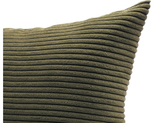 Kissen aus geripptem Cordstoff