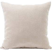 Dekokissen mit Strickmuster