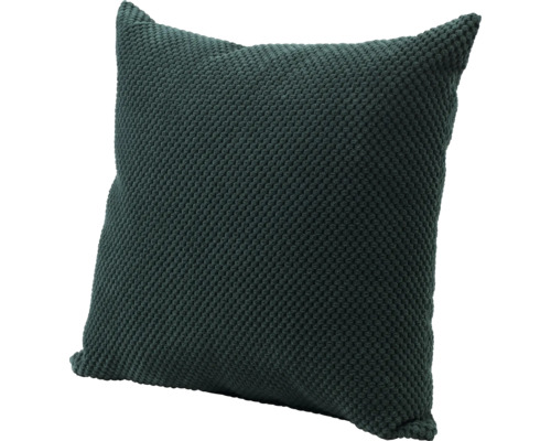 Quadratisches Dekokissen mit Strickmuster