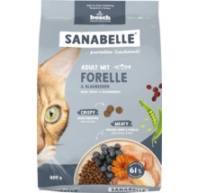 Sanabelle Adult mit Forelle & Blaubeeren Katzenfutter, 400 Gramm Packung