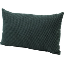 Rechteckiges Kissen mit Strickmuster