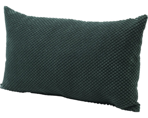 Rechteckiges Kissen mit Strickmuster