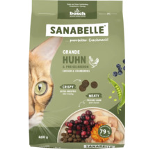 Sanabelle Grande Huhn Katzenfutter mit Huhn und Preiselbeeren in 400 Gramm Packung