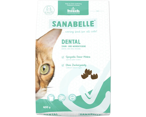 Sanabelle Dental Katzenfutter 400 Gramm Packung