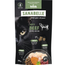 Sanabelle Katzennahrung saftiges Rind, 250 Gramm