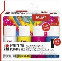 Marabu Perfect Cell Pouring Mix Galaxy, Acrylfarben Set