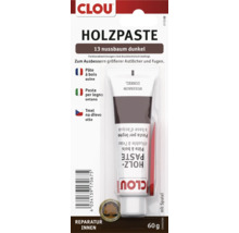 Clou Holzpaste Nussbaum dunkel zum Ausbessern von Astlöchern und Fugen