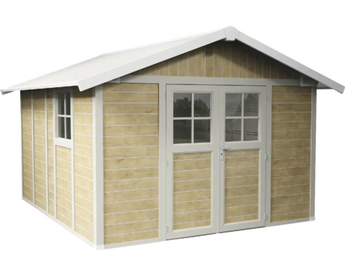 Gartenhaus mit Fenster und Doppeltür