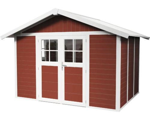 Gerätehaus mit Doppeltür und Satteldach