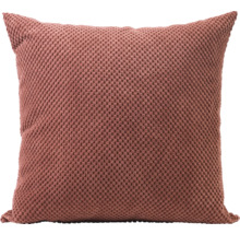Quadratisches Kissen mit Strickmuster