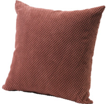 Quadratisches Zierkissen mit Strickmuster