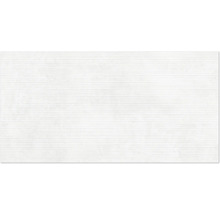 Helle Tapete mit horizontalen Streifen