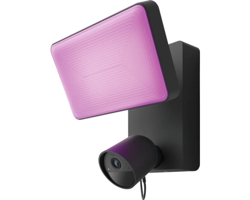 Smarte Aussenleuchte mit Sicherheitskamera