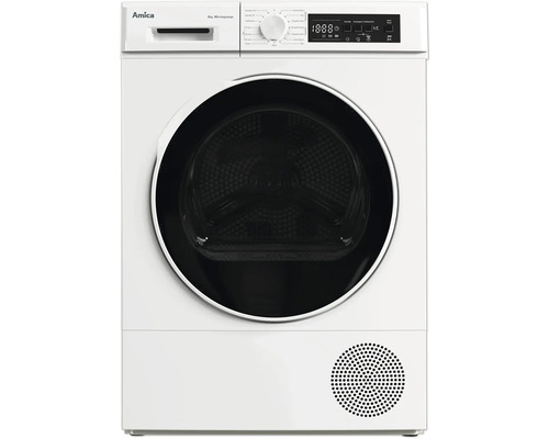 Amica Wärmepumpentrockner für den Hausgebrauch.