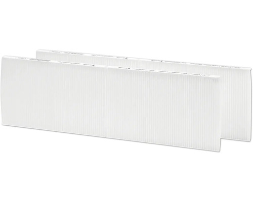 Zehnder Nachfüllset Grobstaubfilter ComfAir300-550 400102113 Zwei weiße Zuluftfilter für eine saubere Raumluft.
