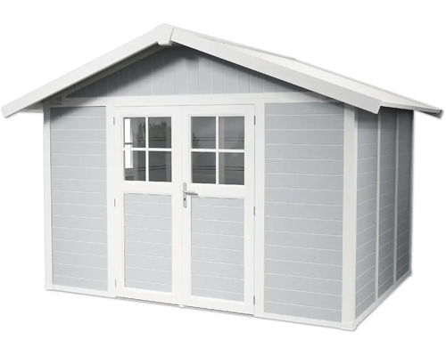 Gartenhaus mit Doppeltür und Satteldach