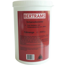Bertrams Schamottemörtel, 2500 Gramm zum Verkleben von Schamottesteinen und -platten.