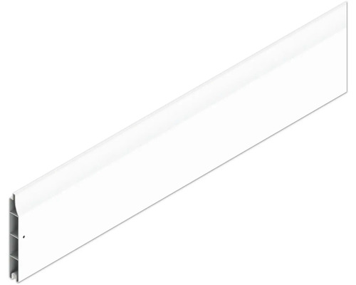 Lamelle Osmo Alu-Fence 184 x 1,9 x 14,5 cm weiß Sockelleiste aus Kunststoff