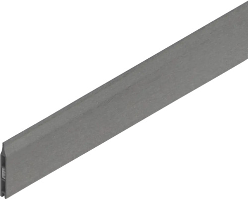 Kunststoff Abschlussleiste für den Außenbereich