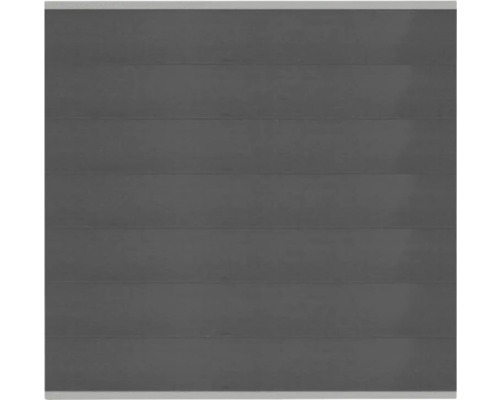 Garagentor mit horizontaler Paneelstruktur