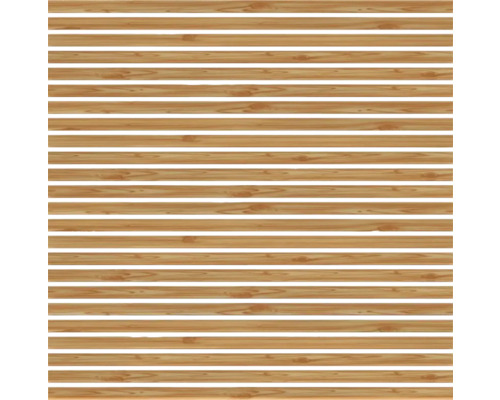 Sichtschutz Osmo Alu-Fence Rhombus Lärche 184 x 180 cm braun Holzlatten für Bauprojekte