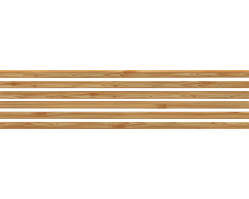 Erweiterungsset Osmo Alu-Fence Rhombus 6 Profile 184 x 1,9 x 5,8 cm Lärche Mehrere Holzbretter aus Holz