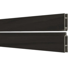 Zwei Kunststoffprofile für den Bau