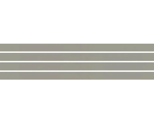 Erweiterungsset Osmo Alu-Fence Rhombus B 4 Profile Gesamtmaß 180 x 44 x 1,9 cm grau Hintergrund mit horizontalen Linien