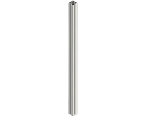 Pfosten Osmo Alu Typ B 100 x 9 x 9 cm Aluminium Aluminiumprofil zur Konstruktion von Regalen und Möbeln