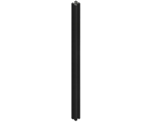 Pfosten Osmo Alu Typ C 100 x 9 x 9 cm anthrazit Vierkantrohr aus Metall