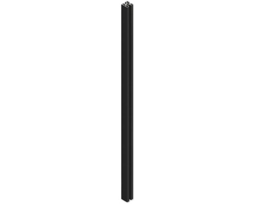 Pfosten Osmo Alu Typ D 250 x 7 x 7 cm anthrazit Aluminiumprofil