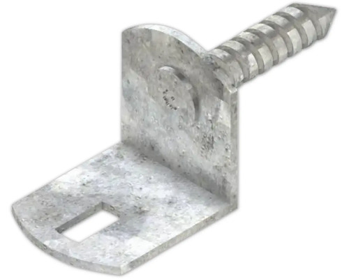 Wandbefestigungswinkel mit Schraube für Sanitäranwendungen