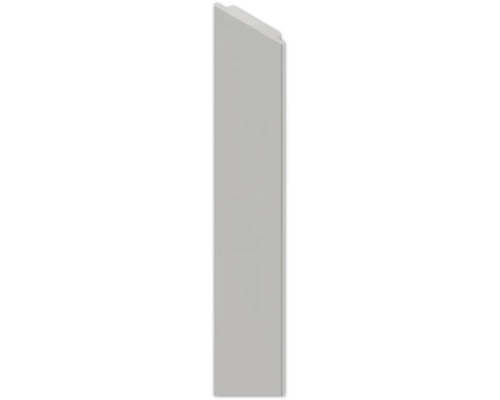 Nut-Abdeckleiste für Pfosten Osmo 200 x 0,4 x 2,7 cm eloxiert Schrank-Seitenwand