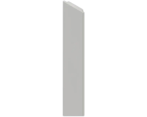 Nut-Abdeckleiste für Pfosten Osmo 100 x 0,4 x 2,7 cm eloxiert Holzverkleidung für Wand und Decke