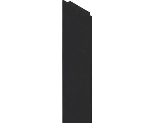 Nut-Abdeckleiste für Pfosten Osmo 100 x 0,4 x 2,7 cm anthrazit Schwarzer Briefkasten
