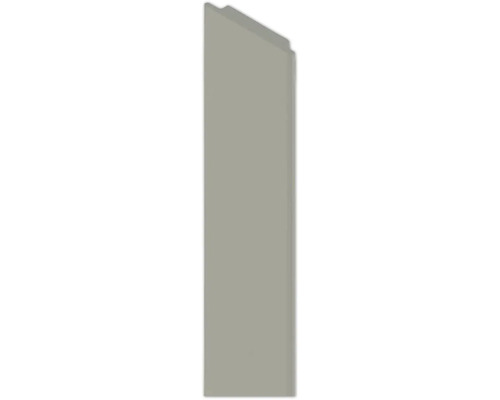 Nut-Abdeckleiste für Pfosten Osmo 100 x 0,4 x 2,7 cm grau Sockelleiste