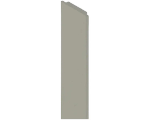 Nut-Abdeckleiste für Pfosten Osmo 200 x 0,4 x 2,7 cm grau Sockelleiste