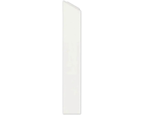 Nut-Abdeckleiste für Pfosten Osmo für Lichtband-Montage 0,3 x 2,7 x 250 cm ohne LED Weiße Badewannenverkleidung