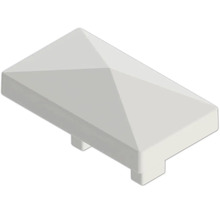 Zaunpfostenkappe in Pyramidenform