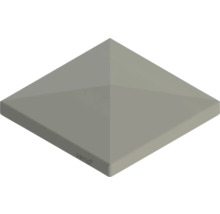 Zaunpfostenabdeckung mit Pyramide