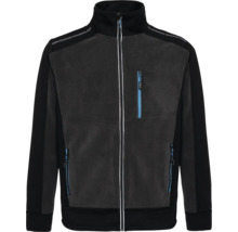 Fleecejacke mit durchgehendem Reißverschluss