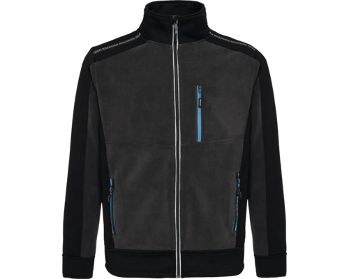 Fleecejacke mit durchgehendem Reißverschluss