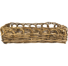 Geflochtener Korb aus Rattan