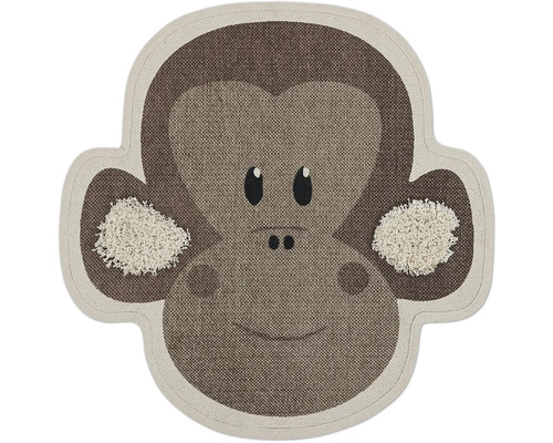 Teppich mit Affenmotiv